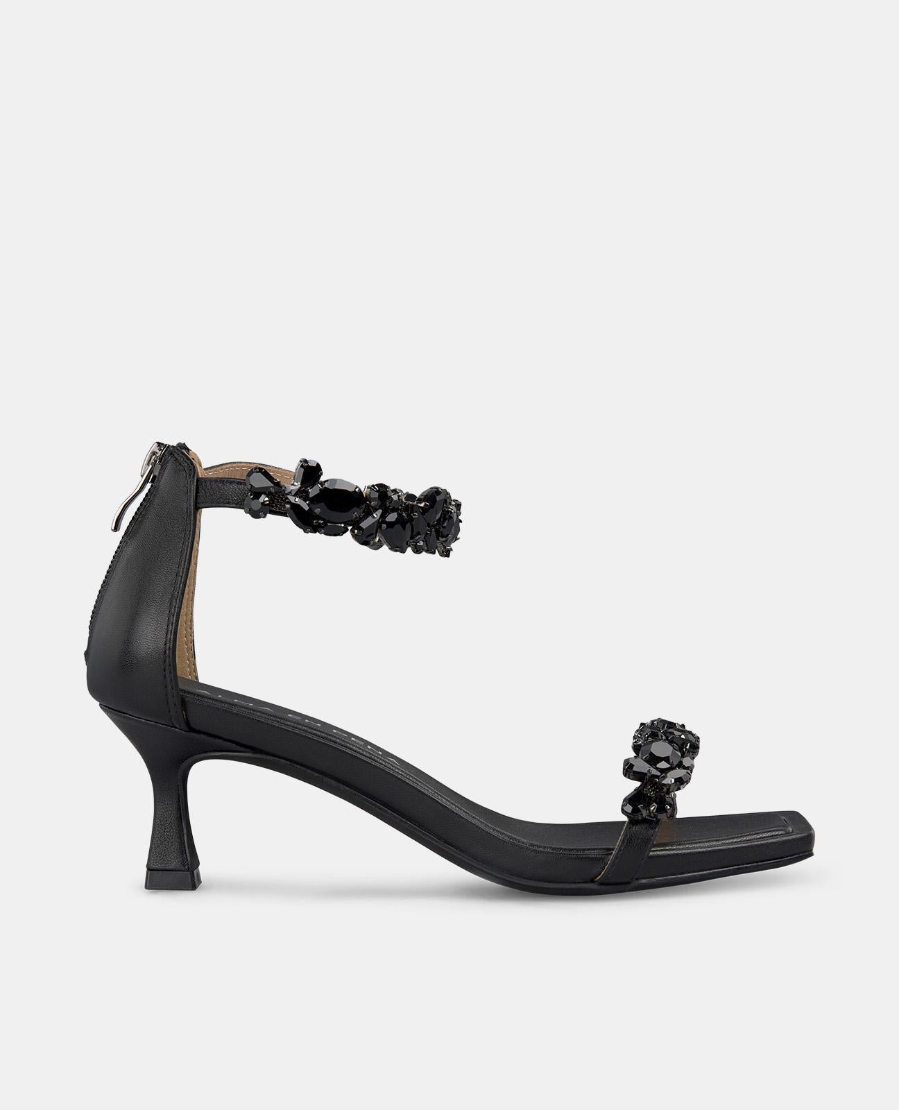 alma-en-pena-mini-heel-sandal-schwarz-6-cm-absatz-strass-riemchen image 1