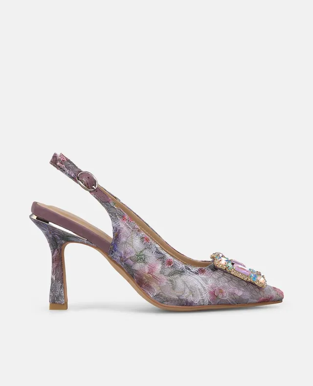 alma-en-pena-high-heel-pumps-mit-schmuck-schnalle-in-violett-9-cm image 1
