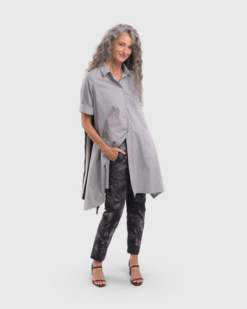 alembika-bars-button-down-tunika-shirt-stripe image 8