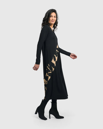 alembika-cher-midi-dress-blackout-damen-midi-kleid image 6