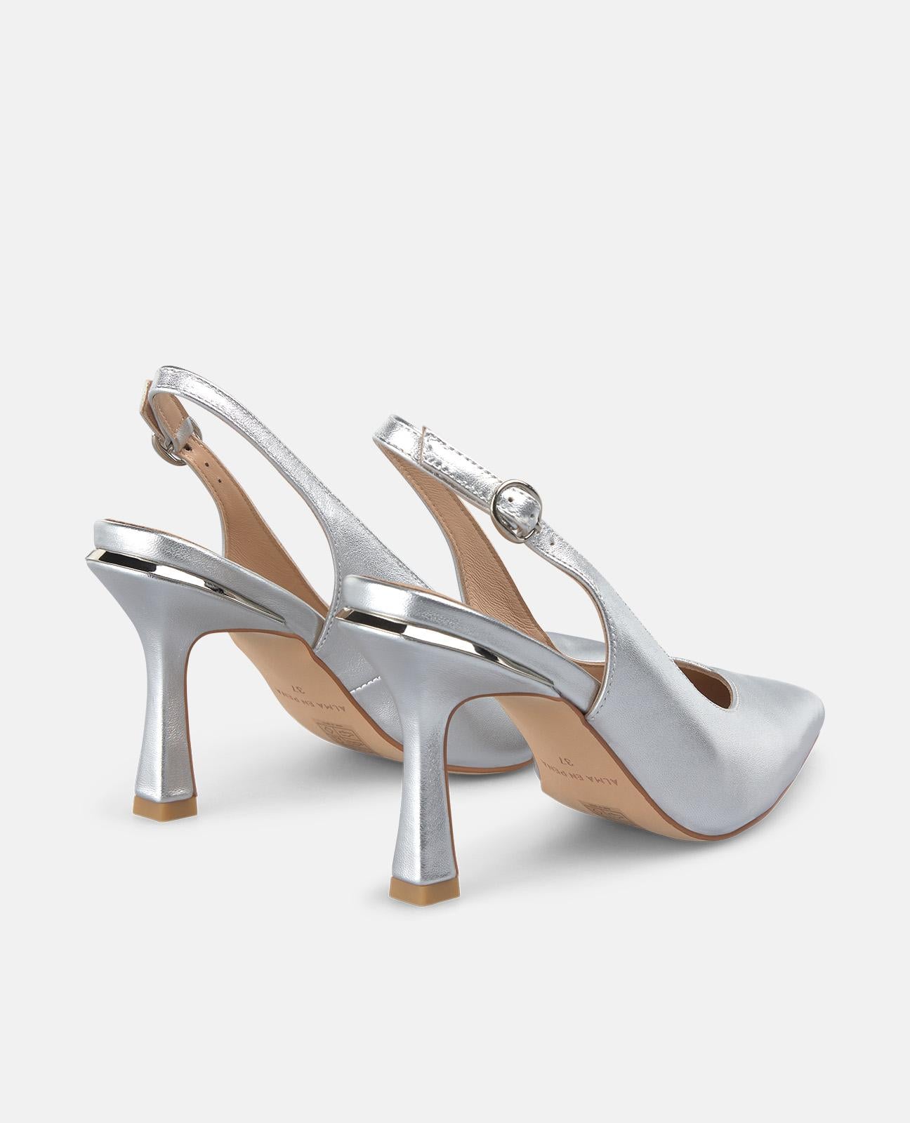 alma-en-pena-special-slingback-pumps-silber-metallic-9-cm image 3