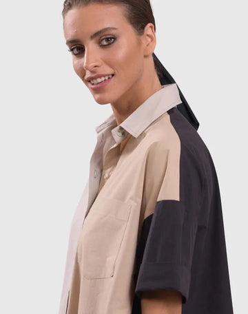alembika-urban-trapeze-shirt-multi-a-linien-bluse image 4