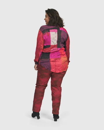 alembika-sunset-strip-button-down-hemd-magenta image 6