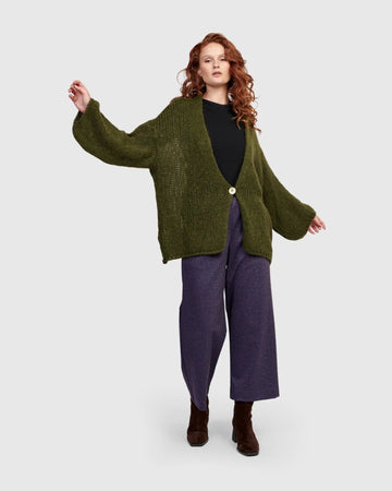 alembika-edith-strick-cardigan-forest image 2