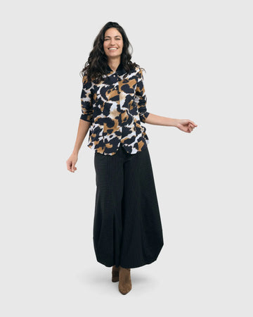 alembika-tekbika-pinstripe-punto-hose-schwarz image 7