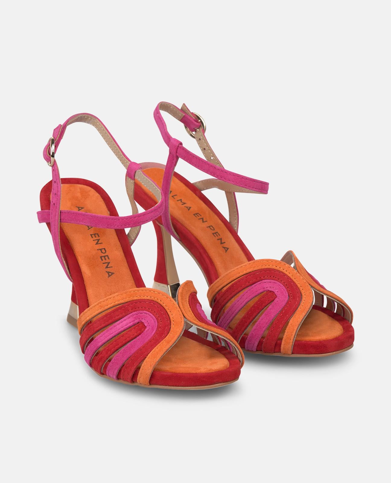 alma-en-pena-riemchen-sandalette-multicolor-10-5-cm-rot image 3
