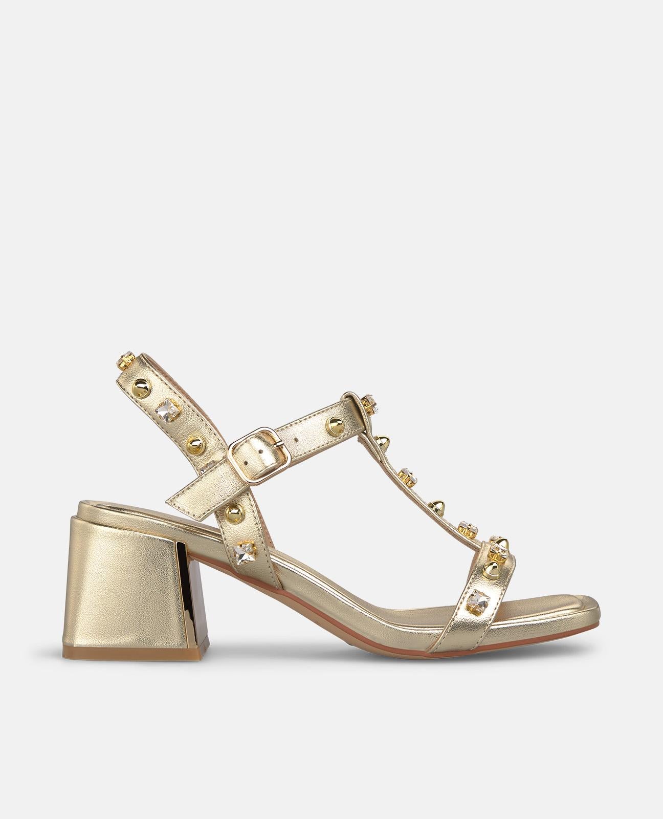 alma-en-pena-alfa-62498-metallic-riemchensandale-mit-strass-gold-6-cm image 1