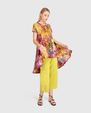alembika-wild-heart-swing-tunika-raspberry-gold image 8