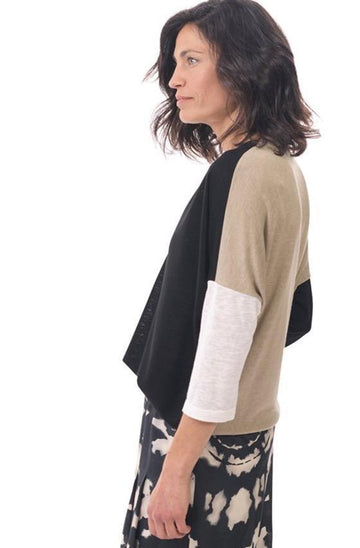 alembika-colorblock-top-black-multi-damen-top image 3