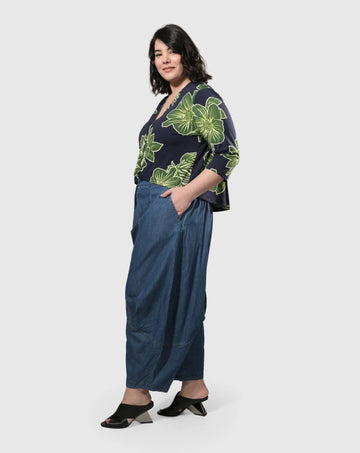 alembika-kona-crop-cardigan-jacke-royal-gr-n-damen-kurzjacke image 7