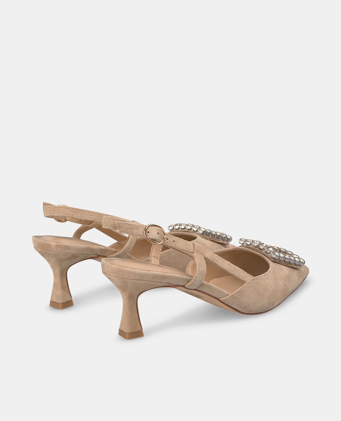 alma-en-pena-slingback-pumps-arena-6-cm-mit-strass-und-schnalle image 3