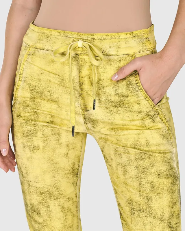 alembika-iconic-stretch-jeans-citron image 1