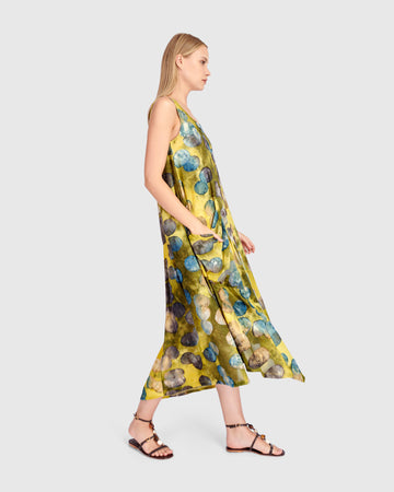 alembika-talisman-tank-dress-gold-ocean-dots-maxi-tr-gerkleid image 4