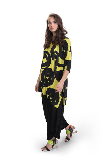 alembika-art-print-tunik-top-lime-rmelloses-tunika-oberteil image 5