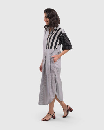 alembika-tao-tunik-shirtkleid-bars-streifen-kleid-mit-taschen image 2