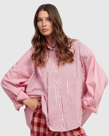 alembika-belmont-button-down-top-stripes-bluse image 3