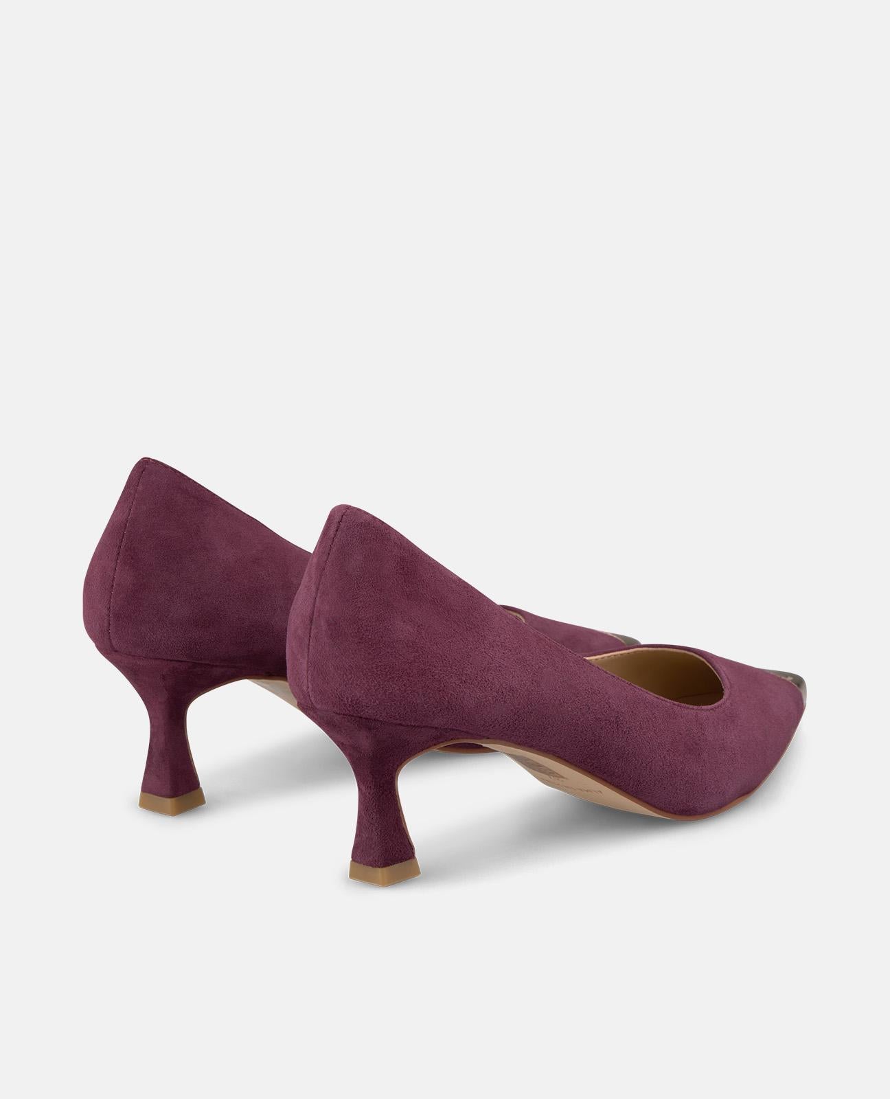alma-en-pena-61508-pumps-mit-metallic-spitzkappe-bordeaux-6-cm image 3