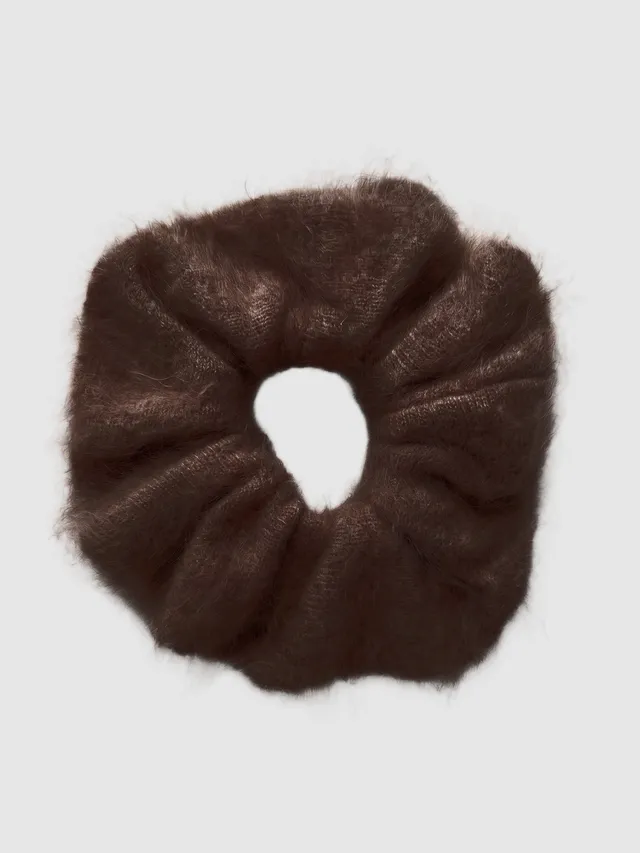 absolut-sterenn-scrunchie-haargummi-kaschmir-brownie-braun image 1