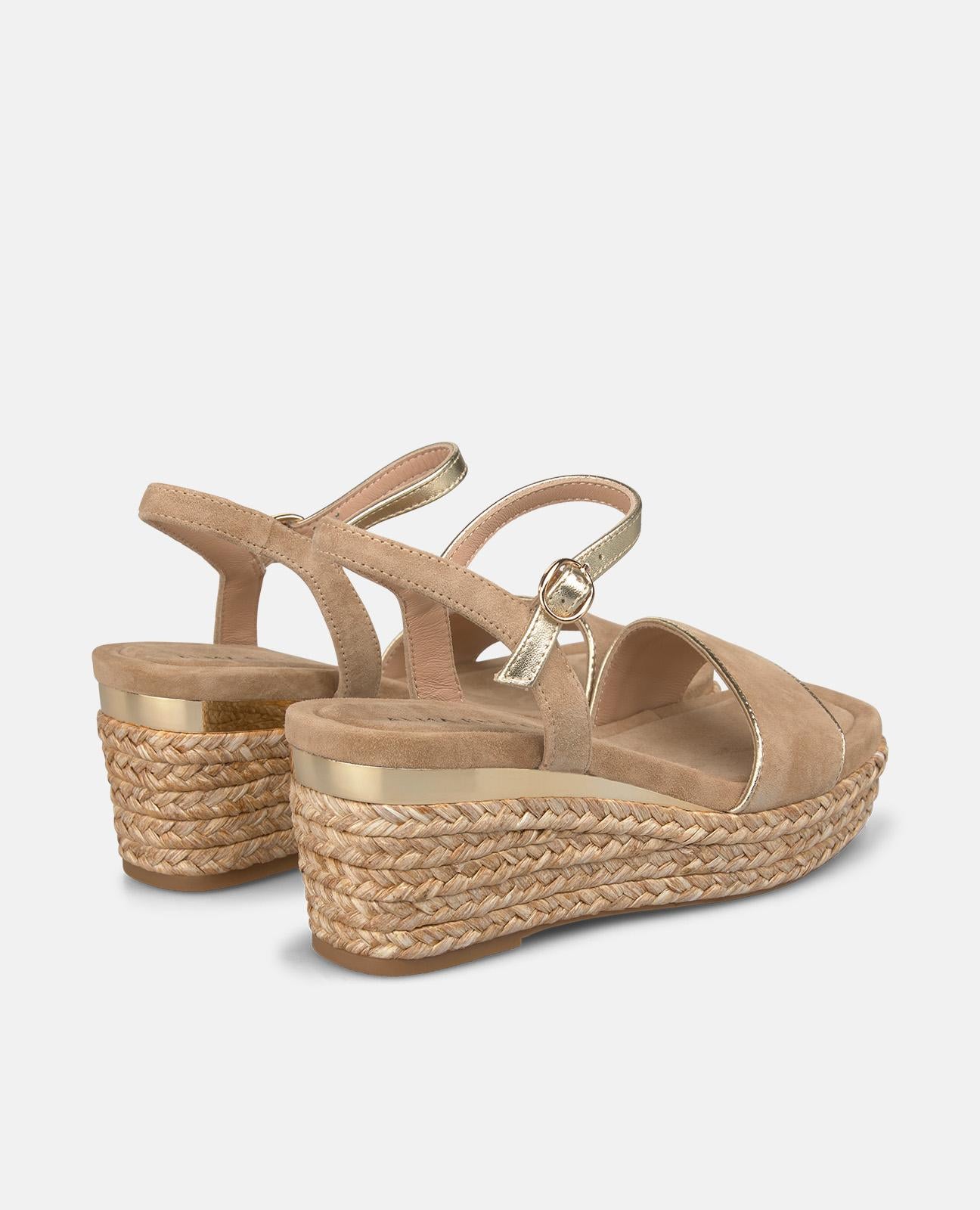alma-en-pena-esparto-sandalette-mit-keil-breiter-riemen-arena-7-5-cm image 3