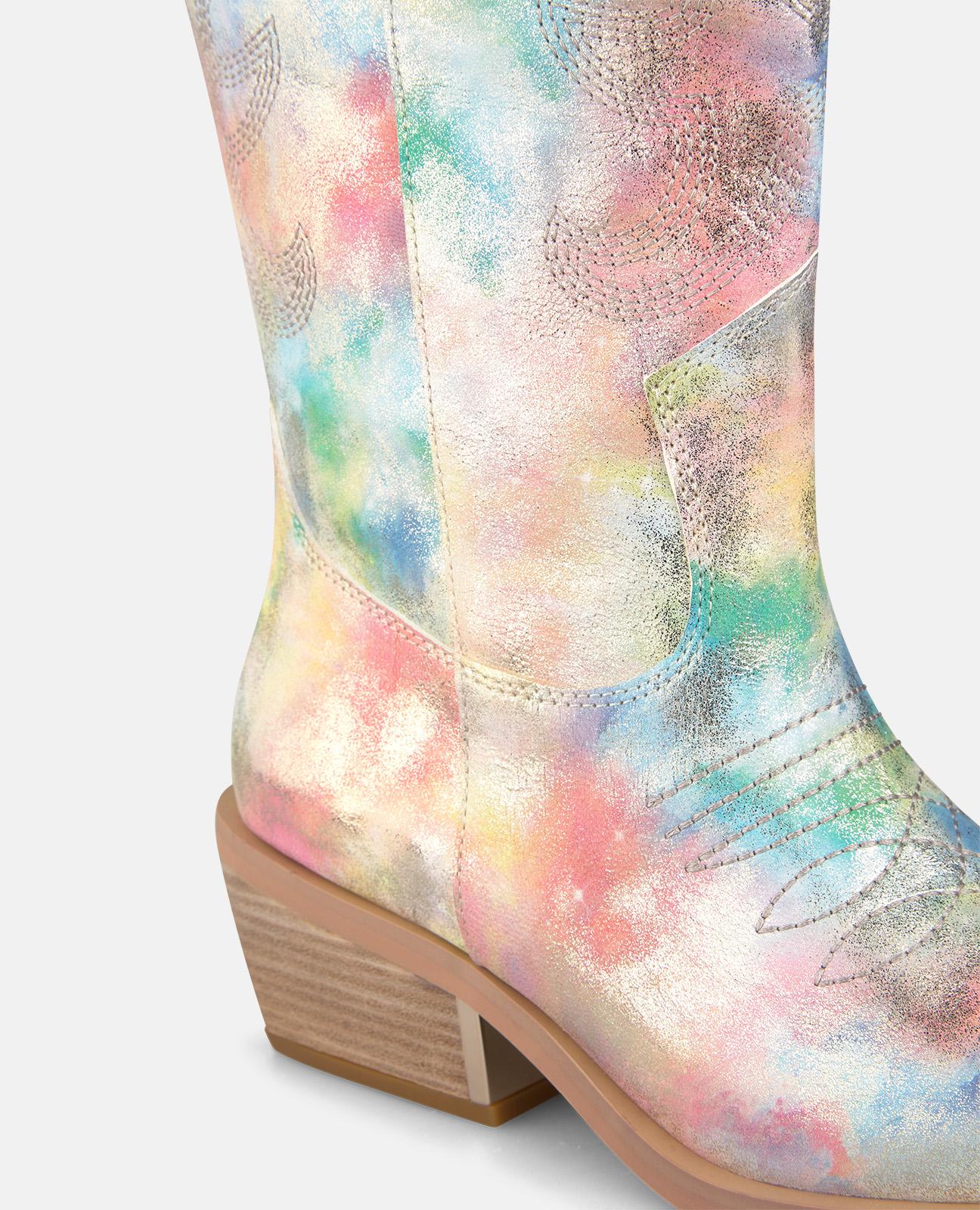 alma-en-pena-special-cowboy-boot-damen-stiefel-rosa-5-cm image 4