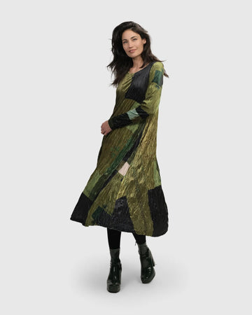 alembika-al-fresco-maxi-dress-olive-damen-maxikleid image 3