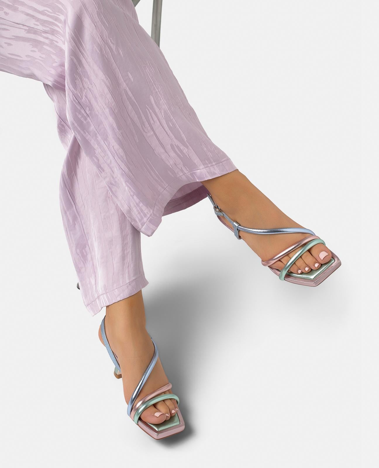 alma-en-pena-multicolor-damen-riemchen-sandalen-5-5-cm-blockabsatz image 6