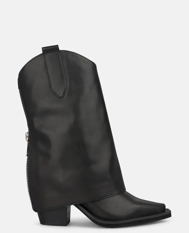 alma-en-pena-cowboy-boots-zip-nappa-stiefel-schwarz-7-cm image 1