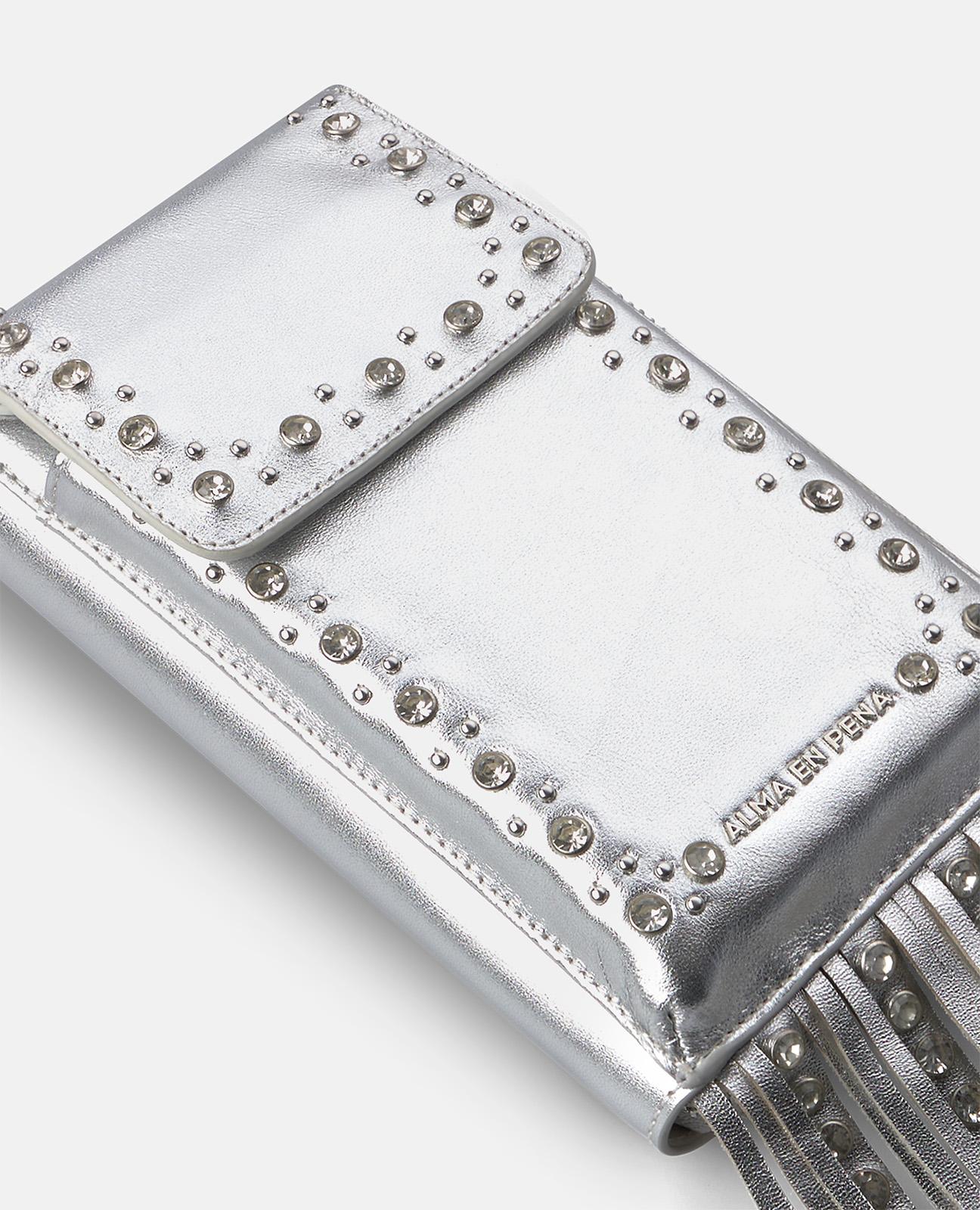 alma-en-pena-natalia-strass-clutch-silber-casual image 6