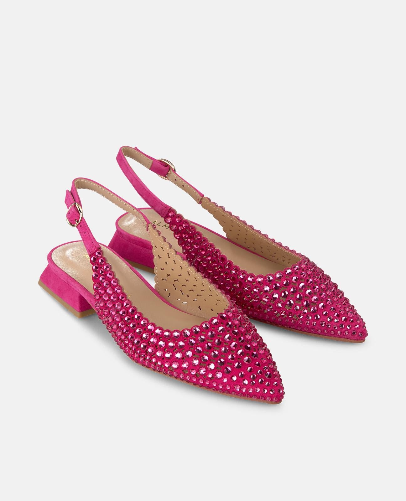 alma-en-pena-spangen-ballerina-fuchsia-strass-2-cm-spitz image 2