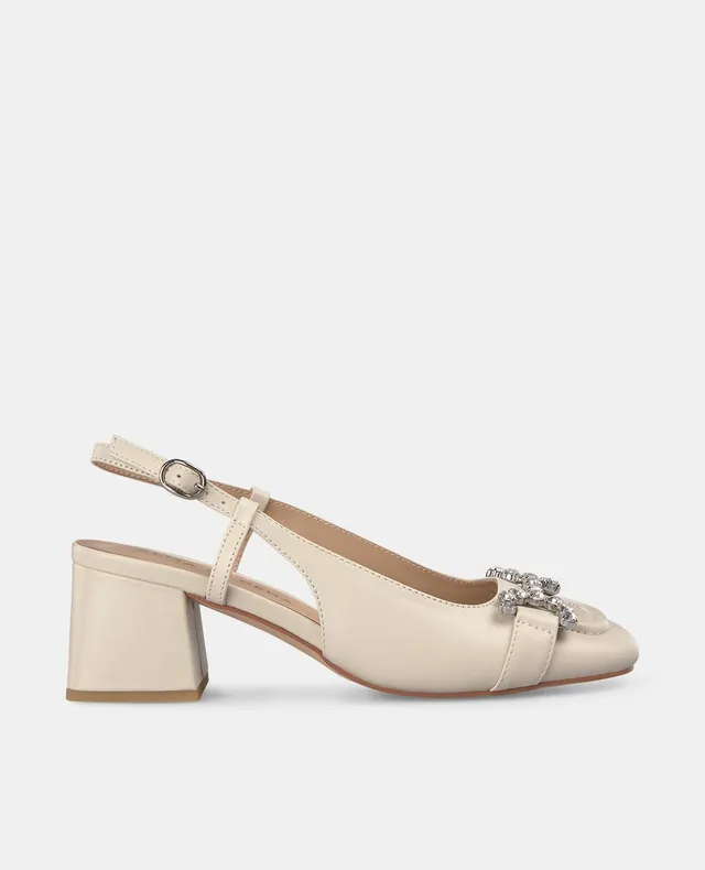 alma-en-pena-estribo-pumps-wei-mit-strass-steigb-gel-5-5-cm image 1