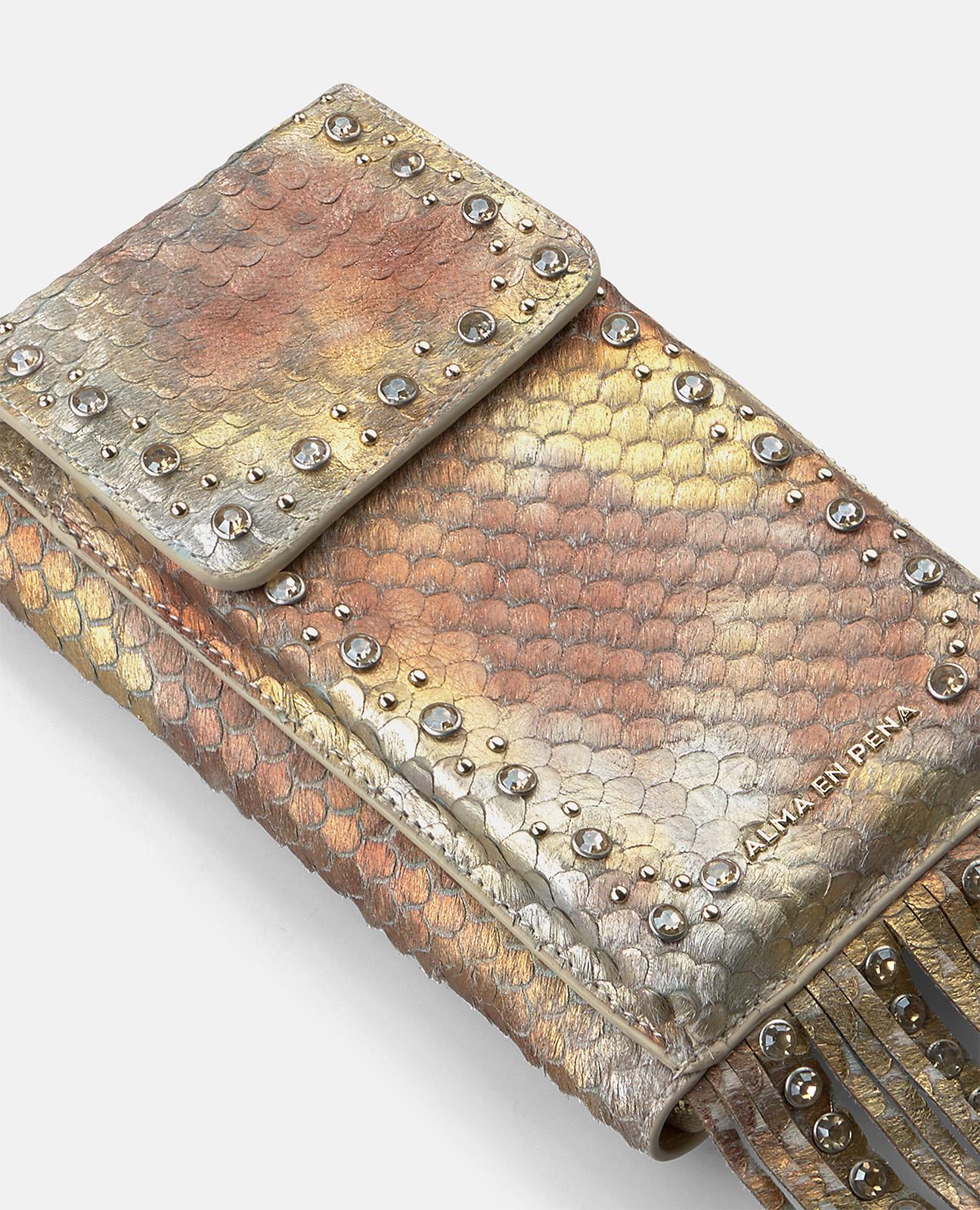alma-en-pena-natalia-clutch-mit-strass-camel-leder-umh-ngetasche image 4