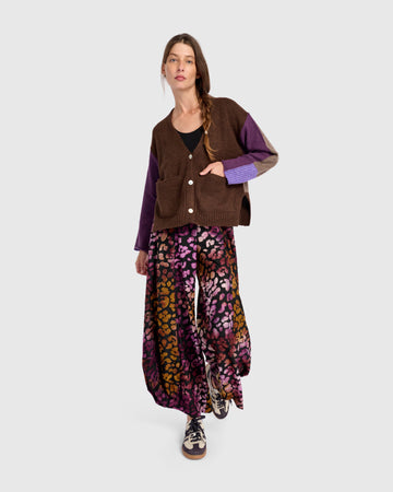 alembika-finch-cardigan-damen-strickjacke-brown-purple image 3