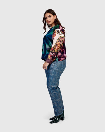 alembika-iconic-stretch-jeans-blau-washed image 8