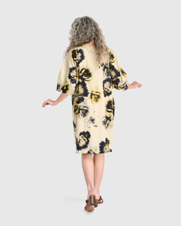 alembika-cascalone-baumwollkleid-beige-floral image 5