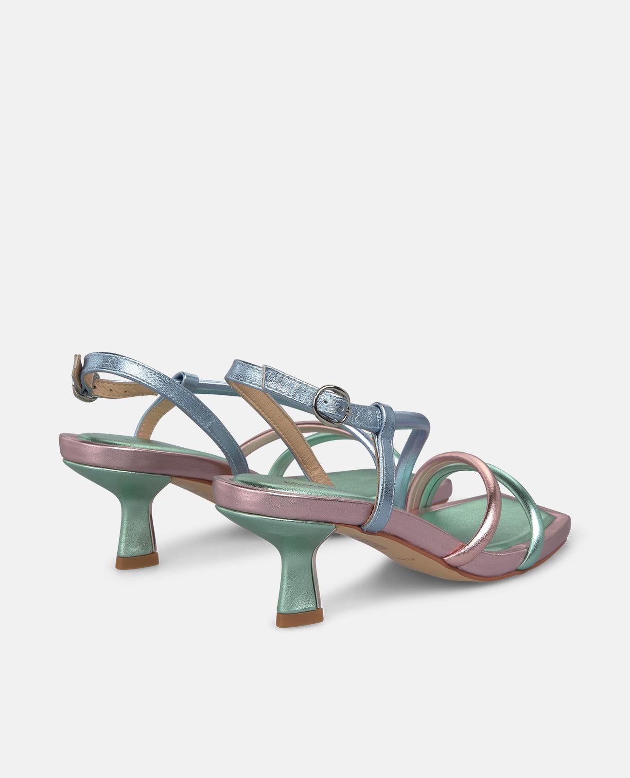 alma-en-pena-multicolor-damen-riemchen-sandalen-5-5-cm-blockabsatz image 4