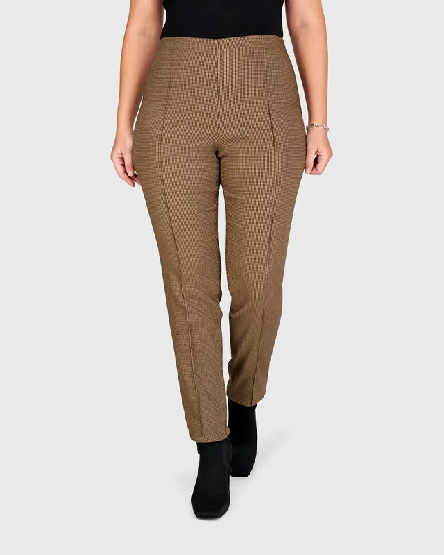 alembika-amaretto-slim-hose-houndstooth image 1