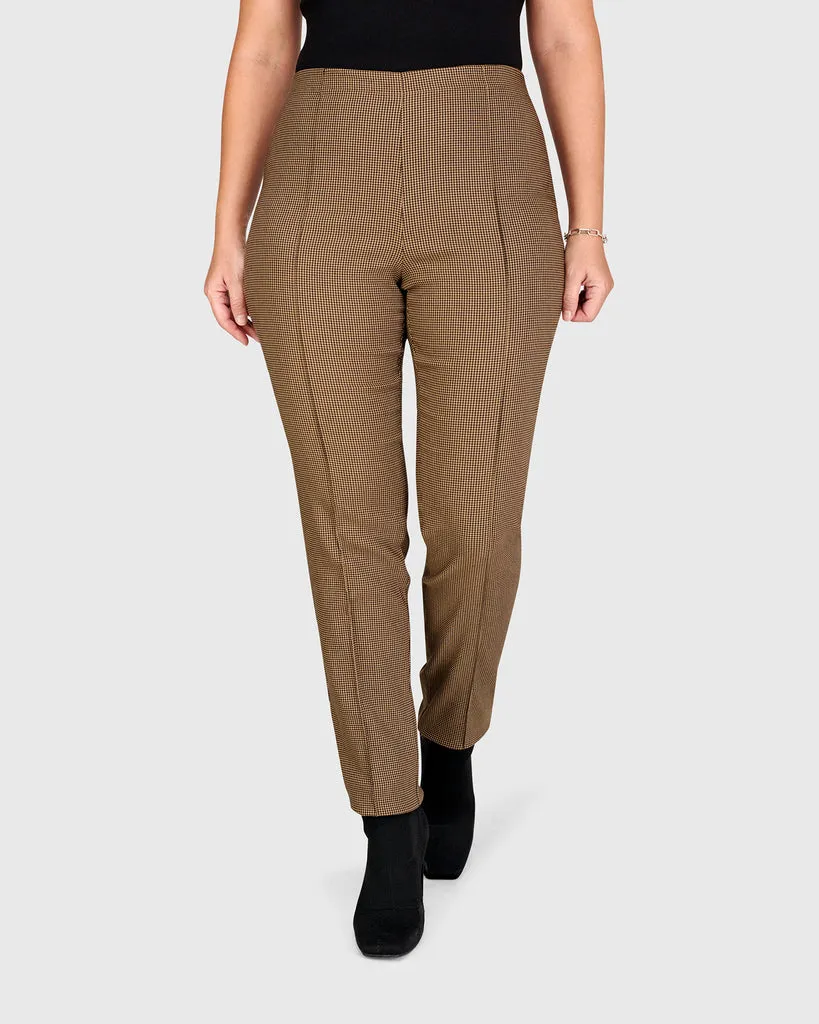 alembika-amaretto-slim-hose-houndstooth image 1