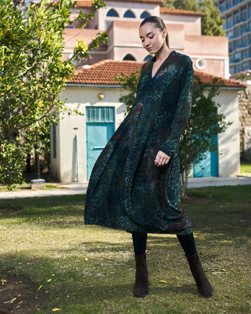 alembika-bayou-cocoon-kleid-lagoon image 3