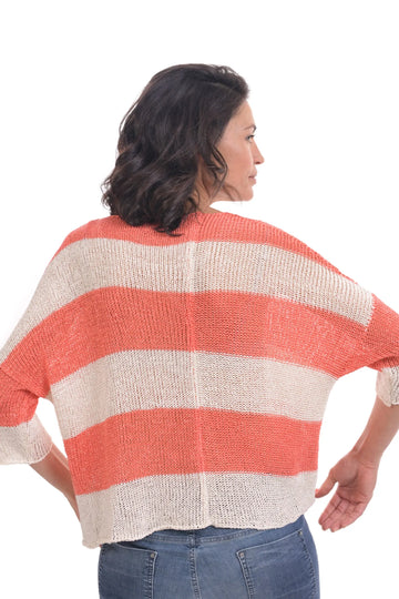 alembika-luxe-pocket-hem-pullover-peach image 4