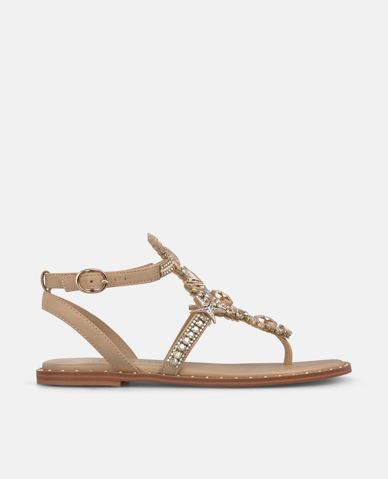 alma-en-pena-greek-style-flache-sandalen-marine image 2