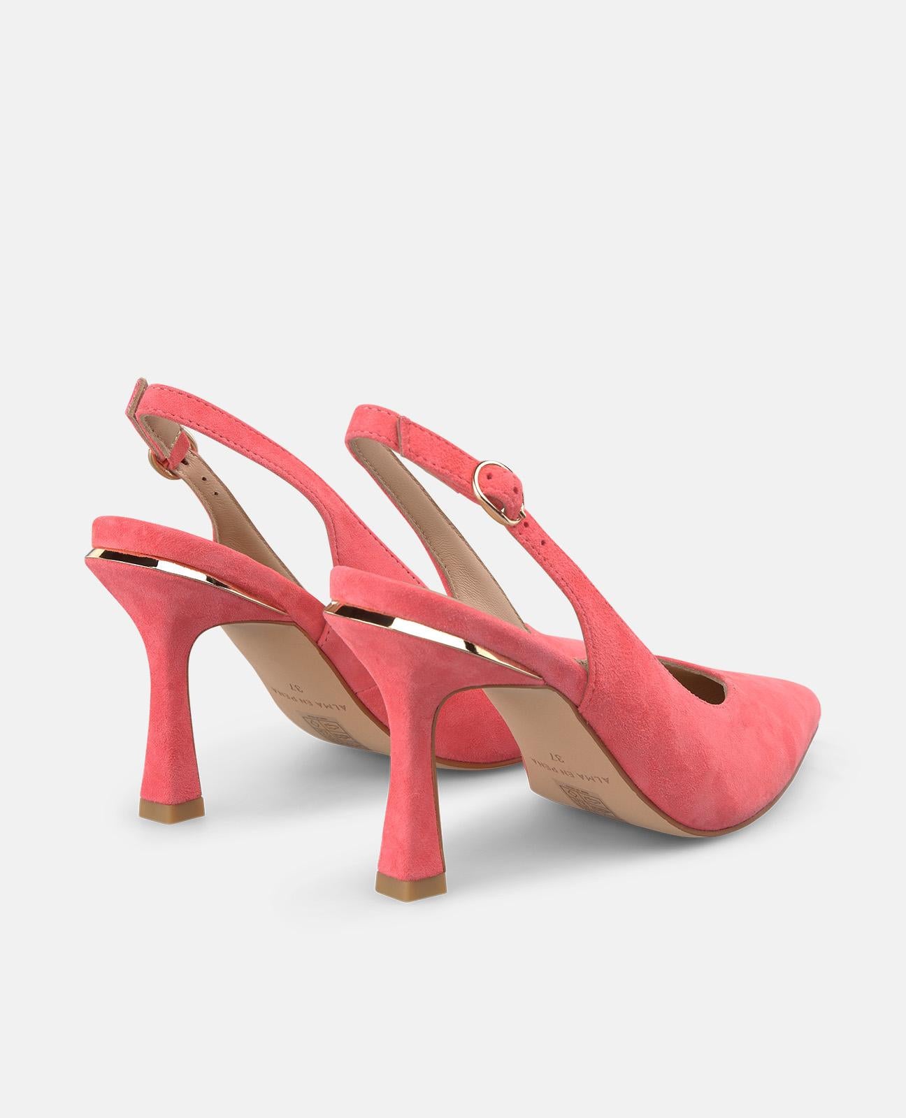 alma-en-pena-slingback-pumps-coral-mit-9-cm-stiletto-absatz image 3