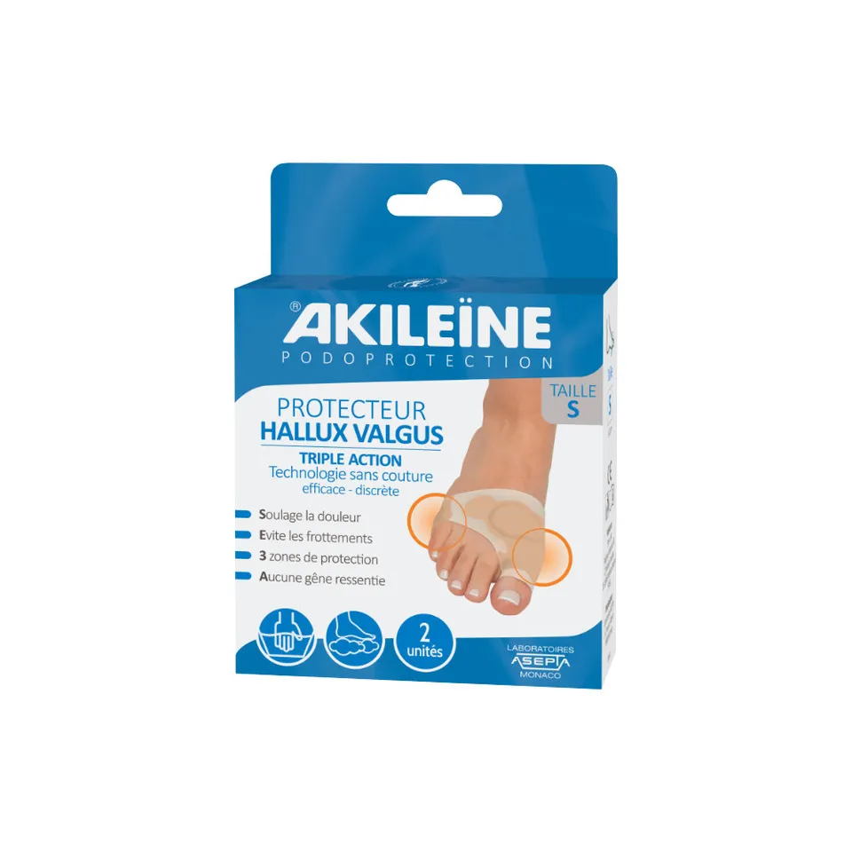 akileine-protecteur-hallux-valgus-triple-action-ballenschutz image 1