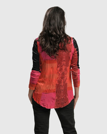 alembika-sunset-strip-v-neck-pullover-in-magenta image 3