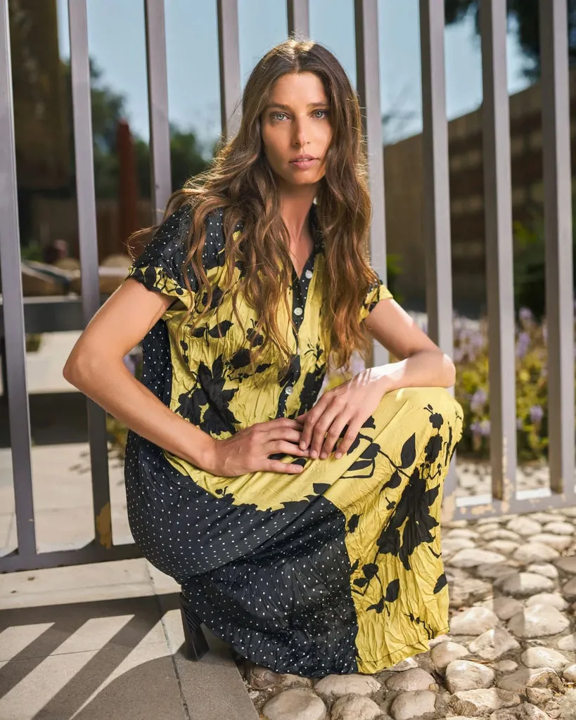 alembika-sbagliato-button-down-dress-mix image 1