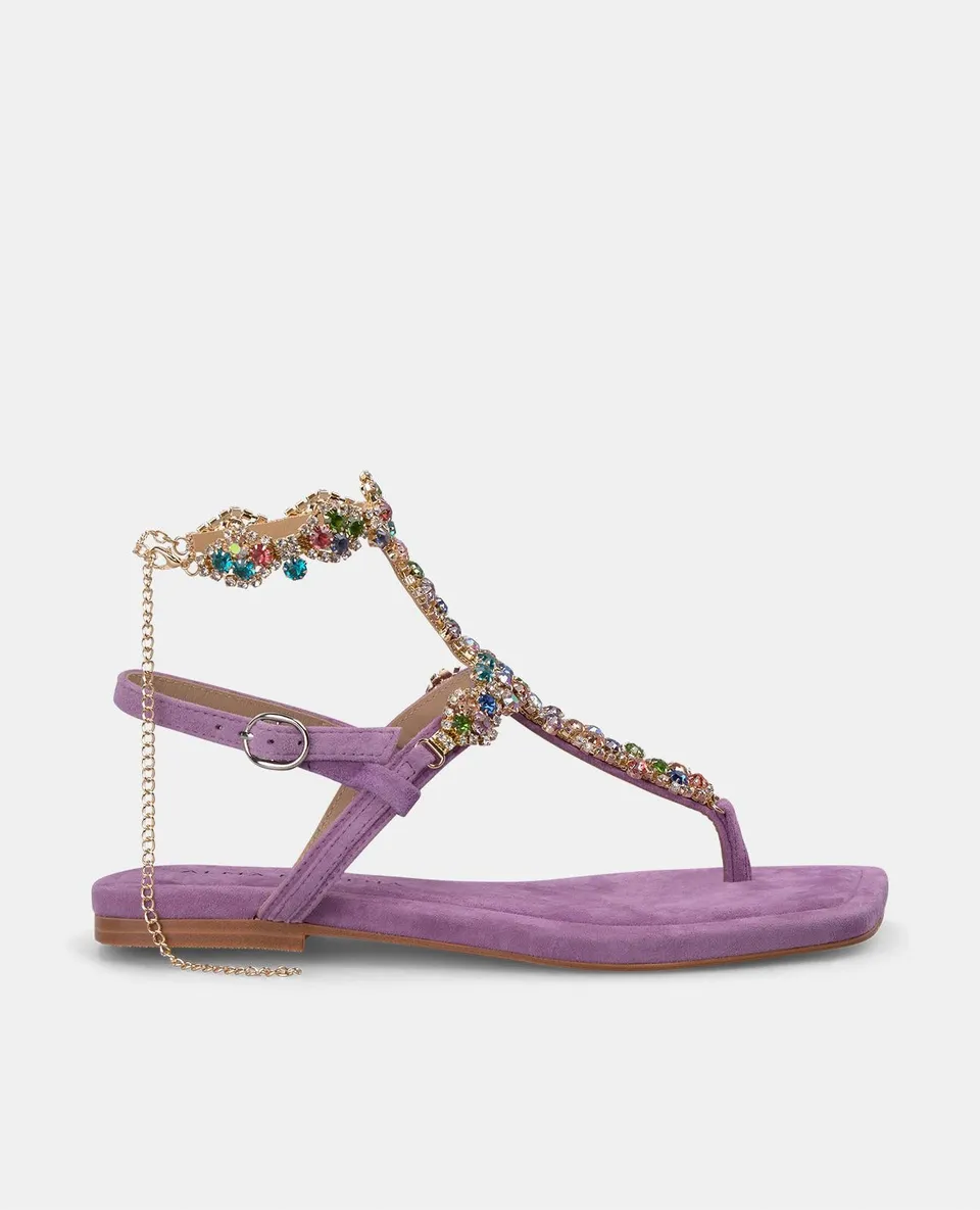 alma-en-pena-flache-strass-sandale-violett-square-toe-schnalle-1-cm image 1