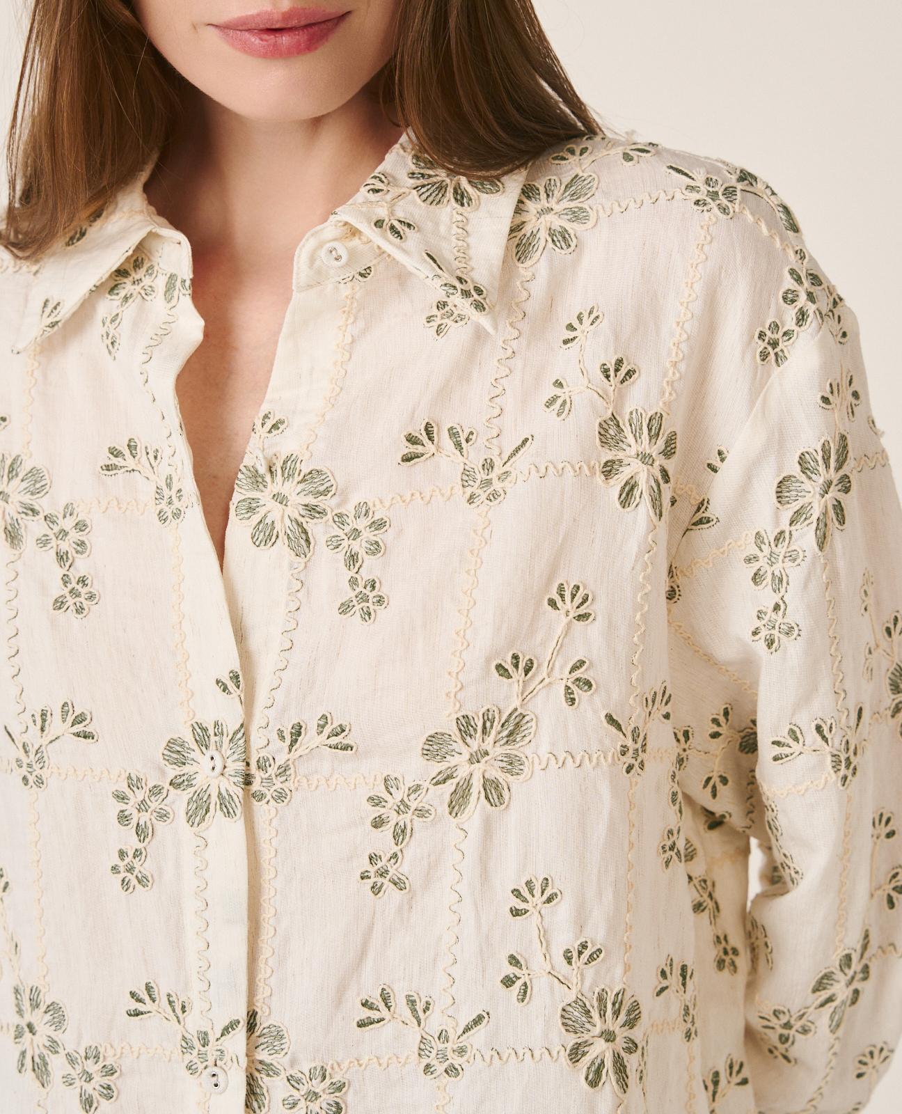 alma-en-pena-langarm-bluse-mit-floraler-stickerei image 4