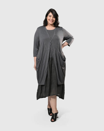 alembika-dana-flow-tank-kleid-dove-grey image 6