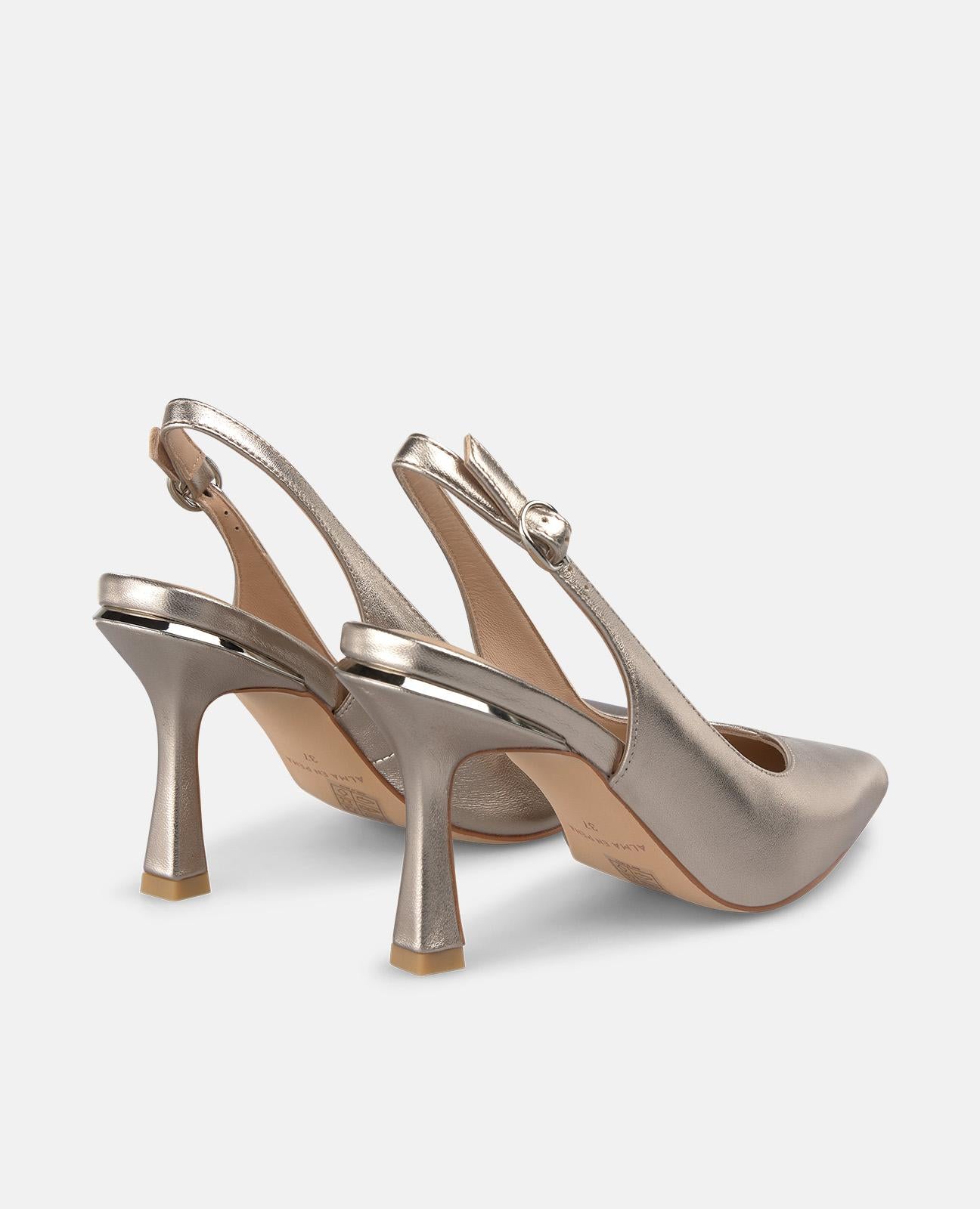 alma-en-pena-slingback-pumps-bronze-metallic-9-cm image 3