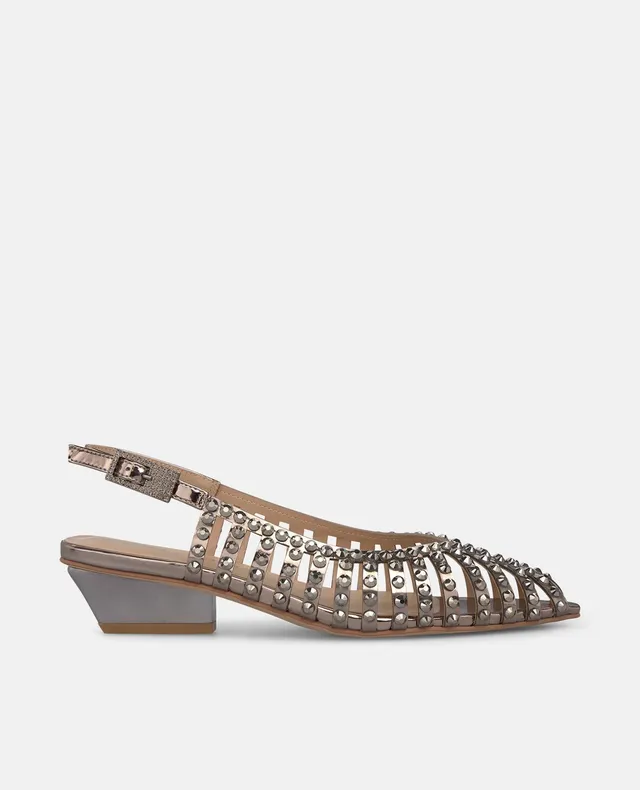 alma-en-pena-shiny-shoe-pumps-mesh-strass-5-cm-silber image 1