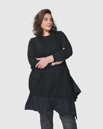 alembika-urban-new-wave-tunika-top-schwarz image 4